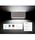 Sovil LED-Wandlicht BOX 12W 4000K Corten 99582/27