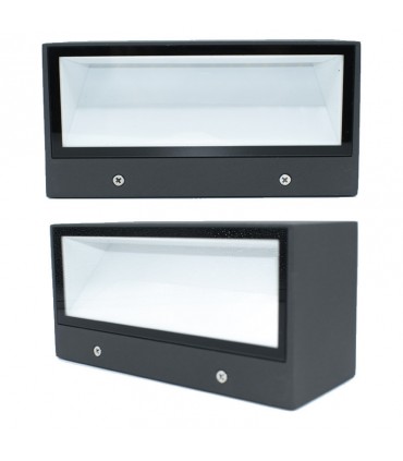 Sovil LED-Wandlicht BOX 12W 4000K Corten 99582/27