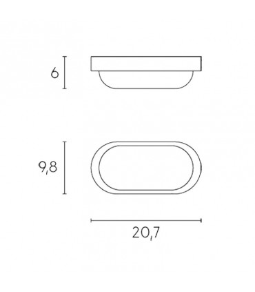 Sovil Aury LED-Deckenleuchte 10W 4000K Farbe Weiß 99708/02