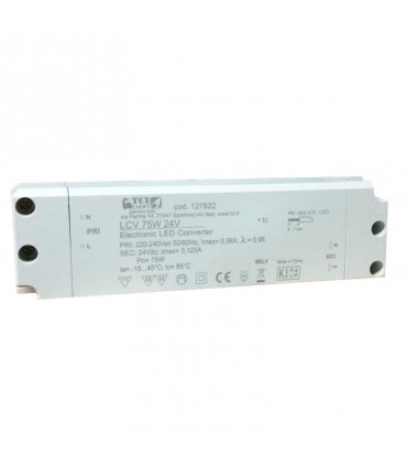 TCI elektronisches Netzteil für LEDs 75W 24VDC IP20 127822