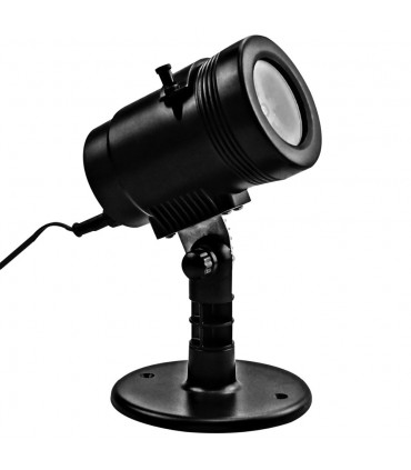 Wimex LED-Laser-Scheinwerfer 24V mit 11 farbigen Diapositiven 4504154