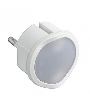 Bticino Adapter Automatikleuchte mit Dämmerungsschalter deutscher Stecker weiß S3625DA