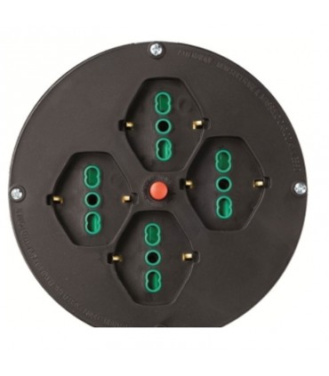 Fanton Scheibe Ø 145 mm mit 4 schuko Steckdosen 01906