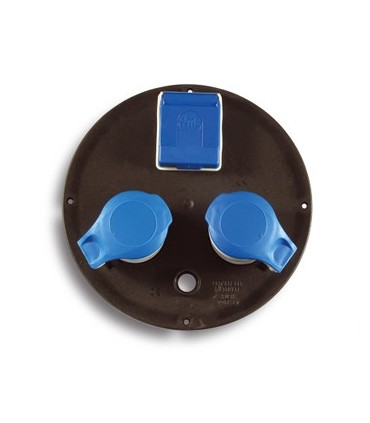 Fanton Scheibe Ø 205 mm für Kabeltrommel mit CEE und Schuko 01913