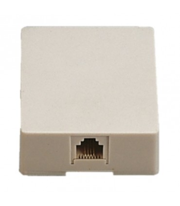 Fanton Steckdose plug 6/4 mit doppelseitigem Kleber 22250