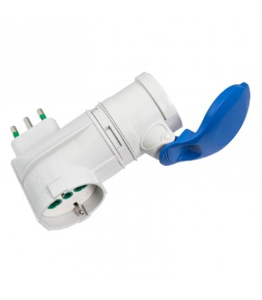 Fanton Industrieadapter mit italienischem Stecker/ Deutsch/CEE 73010