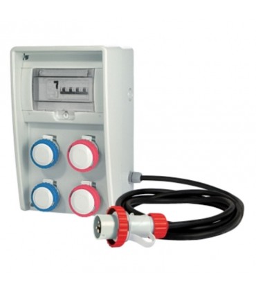 Fanton Ulisse Schaltschrank mit CEE-Steckdosen und Fehlerstromschutzschaltern 74321