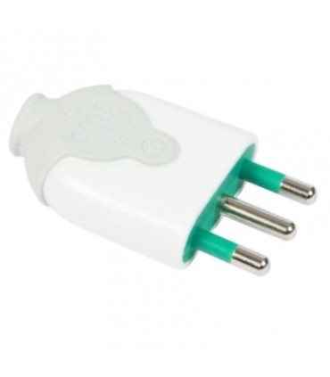 Fanton standard 2X16A+T Stecker weiß 80020