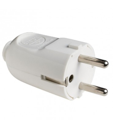 Fanton Franco Deutscher Schuko-Stecker 2P+E 16A weiß 80070