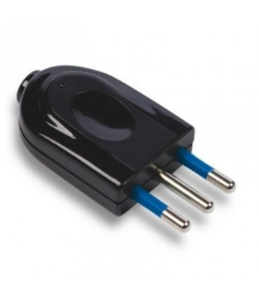 Fanton 2P+T 10A S11 Stecker Schwarz 82511-E