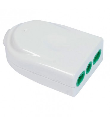 Fanton 2P+T 10A P11 Stecker weiß 82560-E