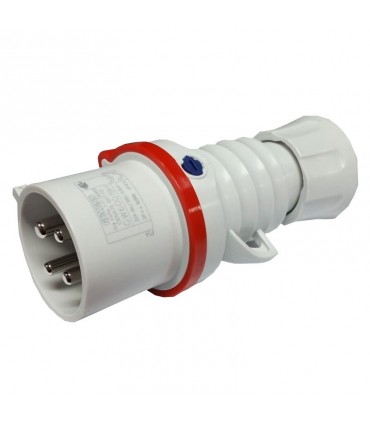 Gewiss mobiler Stecker 3P+E 32A IP44 rot 380V GW60019H