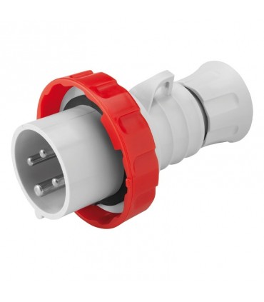Gewiss mobiler Stecker 3P+E 16A IP67 rot 380V GW60030H