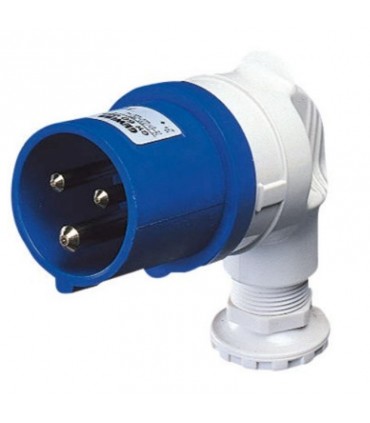 Gewiss mobiler Stecker 2P+E 16A IP44 blau 220V GW60085