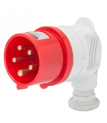 Gewiss mobiler Winkelstecker 3P+N+E 16A IP44 rot 380V GW60090