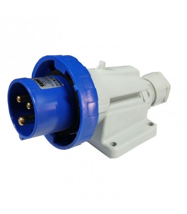 Gewiss feste Steckdose 2P+E 16A IP67 blau 220V GW60426