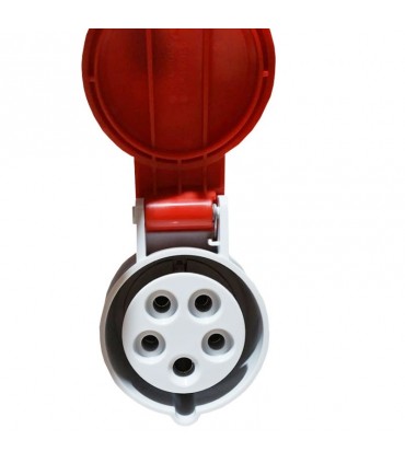 Gewiss mobile Steckdose 3P+N+E 16A IP44 rot 380V GW62009H