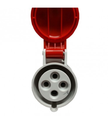 Gewiss mobile Steckdose 3P+E 32A IP44 rot 380V GW62019H