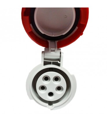 Gewiss mobile Steckdose 3P+N+E 16A IP67 rot 380V GW62031H