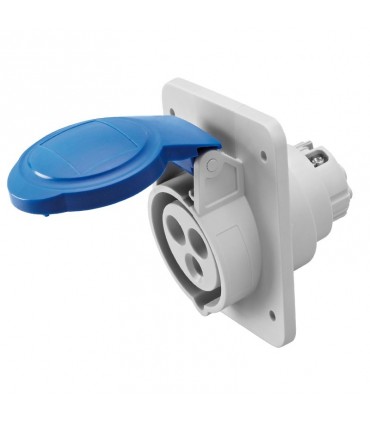 Gewiss Unterputzdose 2P+E 16A IP44 blau 220V GW62205H