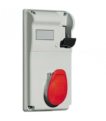 Steckdose mit Verriegelung Legrand Tempra 3P+N+E 3X16A+NT 400V IP44 057206