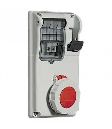 Legrand verriegelte Steckdose 3P+N+E 3X16A+NT 400V IP55 057318