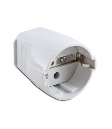 16A Schuko-Hauptsteckdose weiß 05331