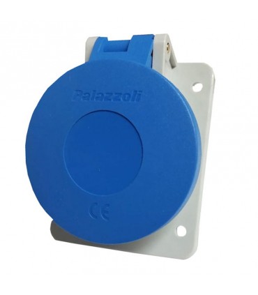 Palazzoli CEE-Industriesteckdose für Schaltschrank 2P+E 16A 230V IP44