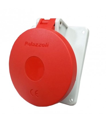 Palazzoli CEE-Industriesteckdose für Schaltschrank 3P+E 16A 400V IP44