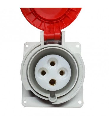 Palazzoli CEE-Industriesteckdose für Schaltschrank 3P+E 32A 400V IP44