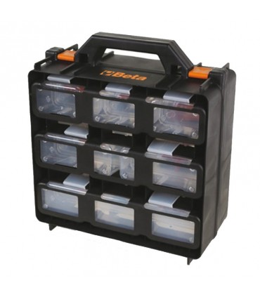 Beta Werkzeugkoffer mit 12 ausziehbaren Behältern, leer 020800000