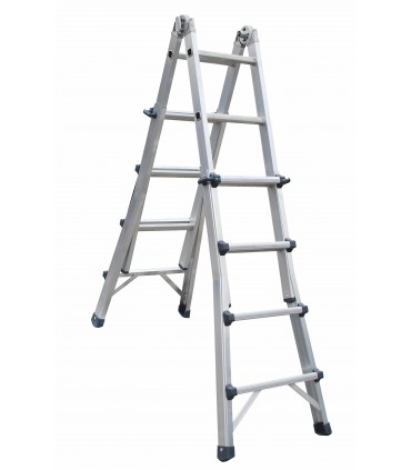 Maßstab Frigerio in sektion teleskop verstärkt, höhe max 3,91 meter 1970/16