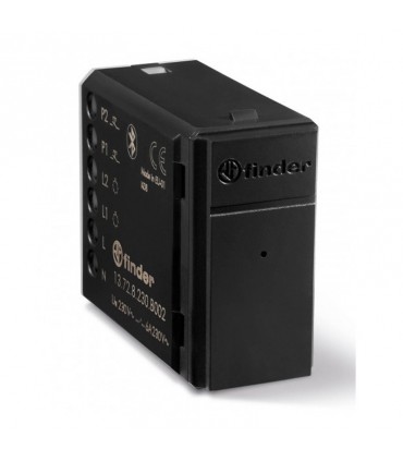 Finder Yesly Bluetooth 2-Kanal BLE Multifunktionsrelais schwarz 13728230B002