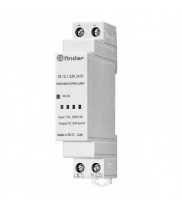 Finder Schaltnetzteil 24VDC 12W 1A modular 781212302400