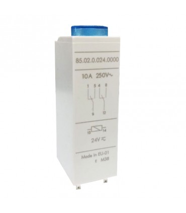 Zeitrelais Finder steckbar 10A 24V AC DC 850200240000