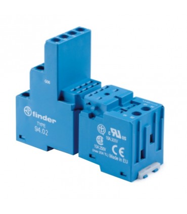 Findersockel für 2-Kanal-Relais der Serie 55-85 9402SMA