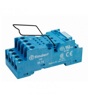 Findersockel für 4-fach Relais 55-85 Serie 9474SMA