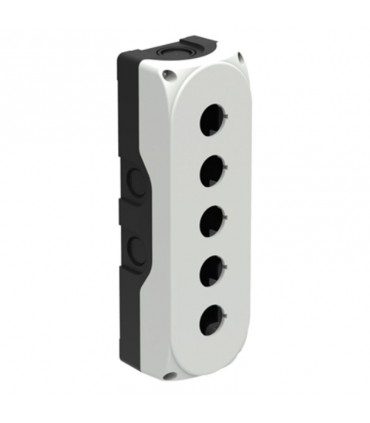 Lovato IP67 graues Kunststoffgehäuse für 5-Tasten LPZP5A8