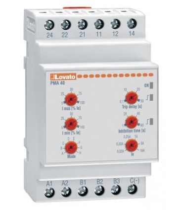 Stromüberwachung Lovato einphasig dreiphasig 5/16A 24-240V, 2M PMA20241