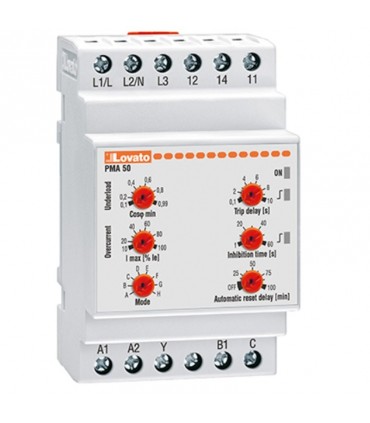 Lovato einphasiges dreiphasiges Pumpenschutzrelais 5/16A 220V PMA50A240