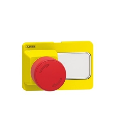 Stopp-taste LOVATO notfall-IP65 für container SM1X1740P
