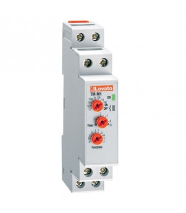 Lovato Multifunktions-Zeitschaltuhr 1 Modul 12-240VAC-DC TMM1