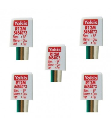 5-teiliger Schnittstellensatz Double Button Yokis Urmet R12M