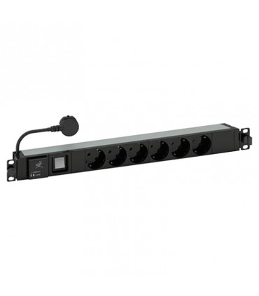 Symbolleiste power-Bticino-PDU 19 mit 6 steckdosen und schalter C915306CPL