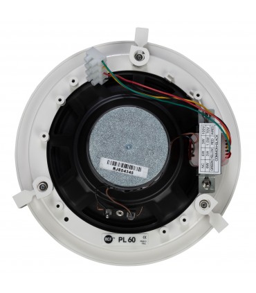 RCF Deckeneinbaulautsprecher 6/3W Farbe WEIß 100-V-13110214 PL 60