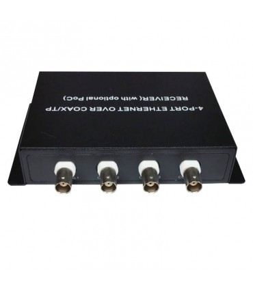 Urmet 100Mbps EOC Konverter 1 RJ45 Port und 4 BNC Ports 1093/836