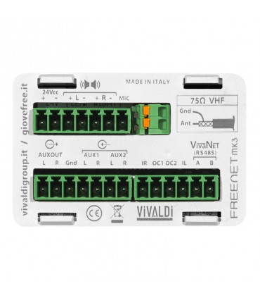 Vivaldi Giove Gerät HIFI 25+25W RS48 FREENETMK3.W