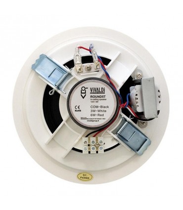 Vivaldi runder Einbaulautsprecher 3/6W RMS - 12W ROUND5T