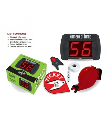 Visel Turno Facile Aufrufanlage Kit 90000