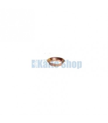 Kupferdichtung mit Kragen 1/2"